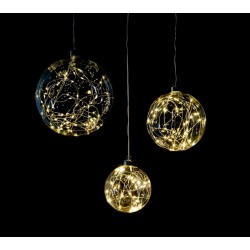 boule avec guirlande GLITTER