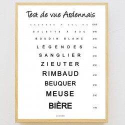 Poster test de vue Ardennais